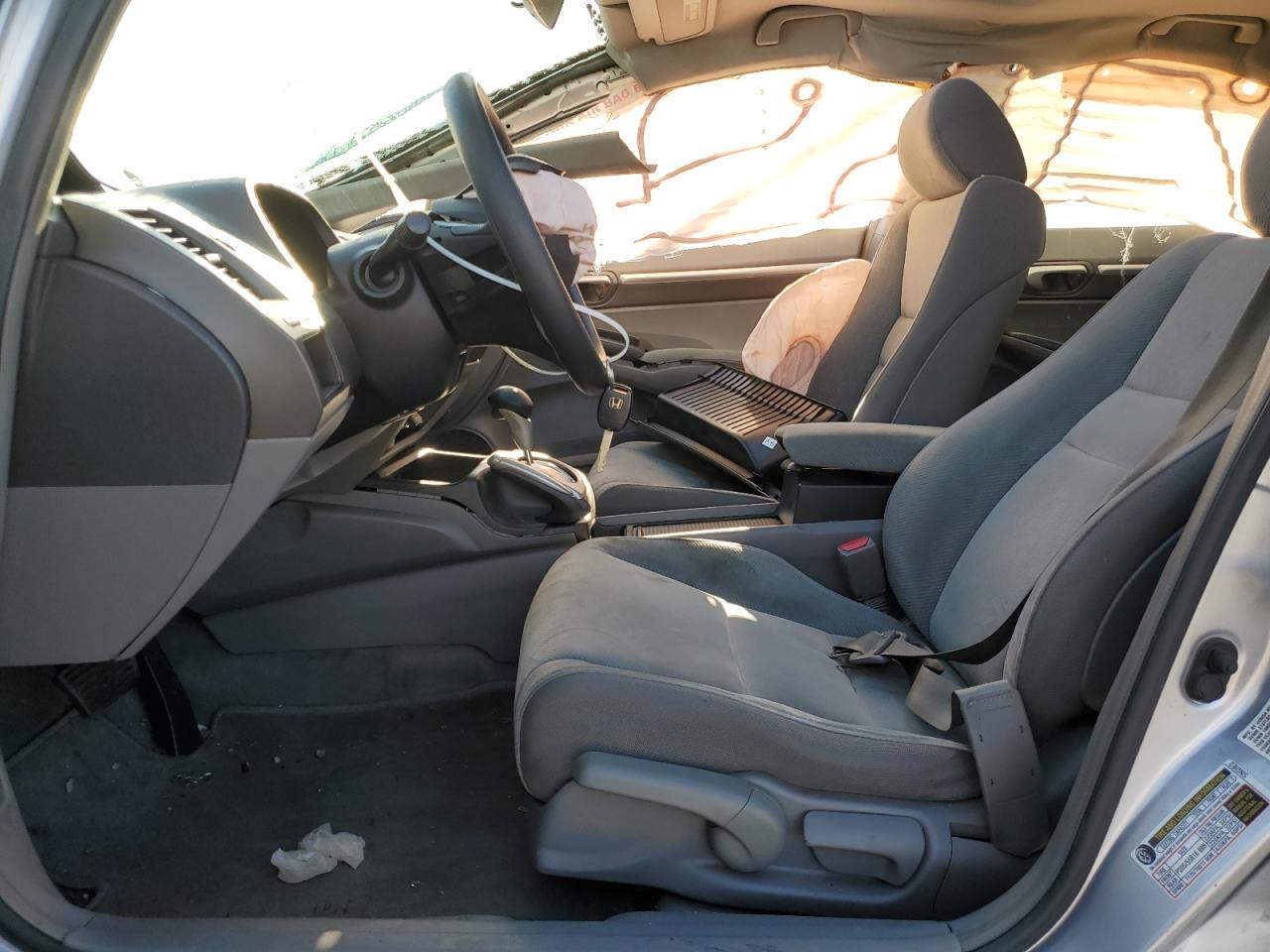 2010 Honda Civic VIN 19XFA1F87AE012732 Copart auction photo, front end / side damage thumbnail 7