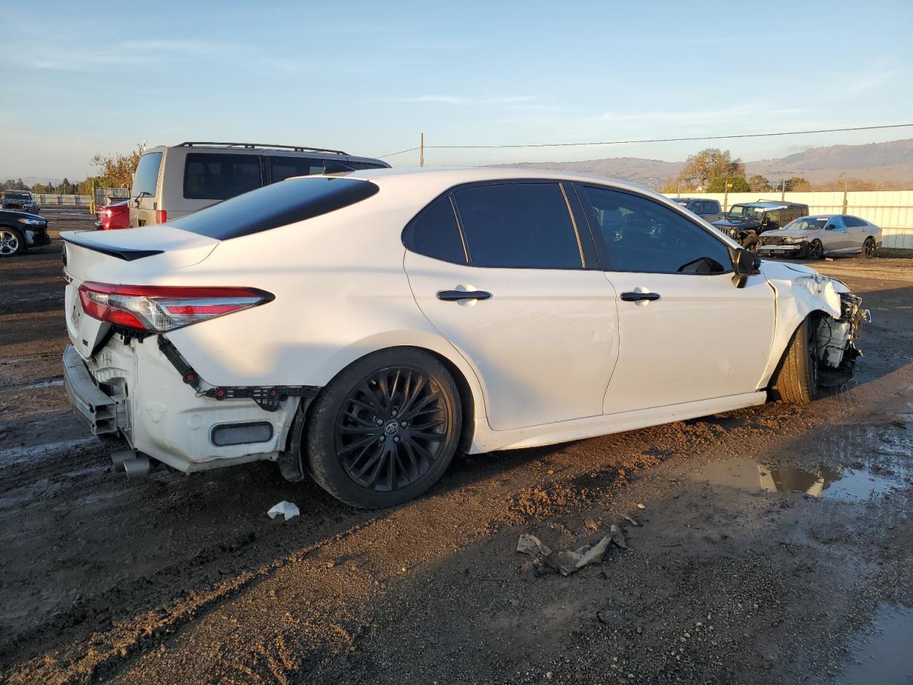 2019 Toyota Camry VIN 4T1B11HK2KU256858 Copart auction photo, all over damage thumbnail 3
