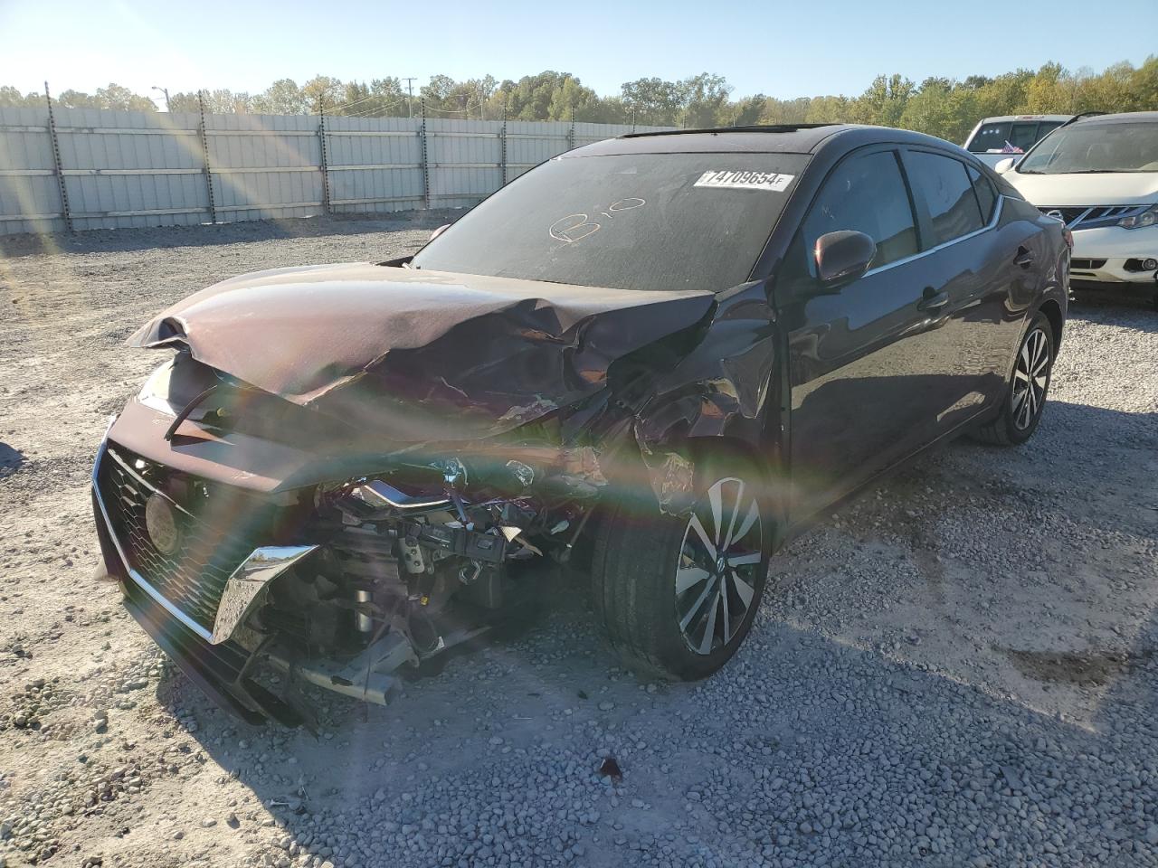 2022 Nissan Sentra VIN 3N1AB8CV1NY313255