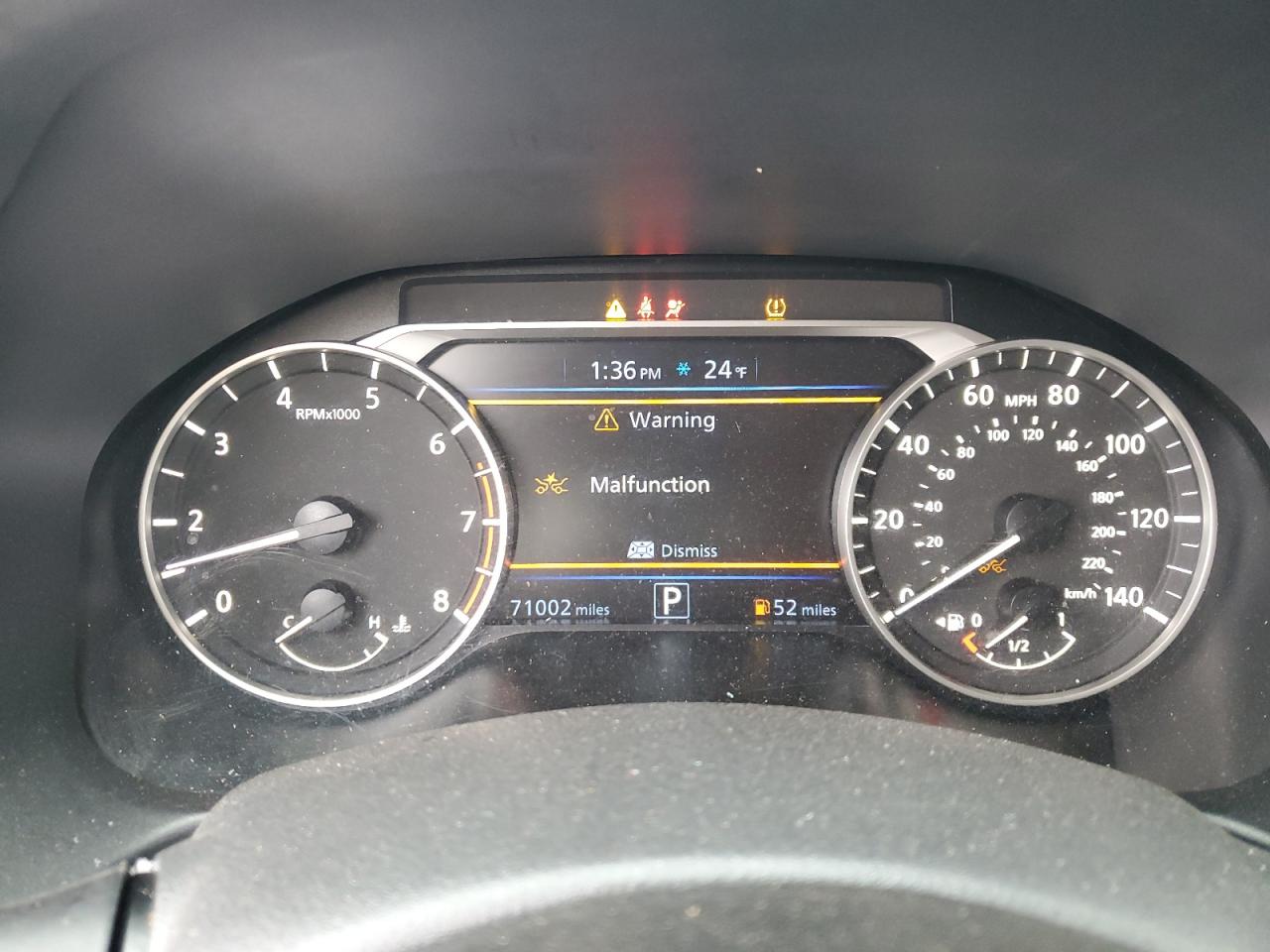 2021 Nissan Altima VIN 1N4BL4DV4MN406553 Copart auction photo, front end / minor dent/scratches damage thumbnail 9