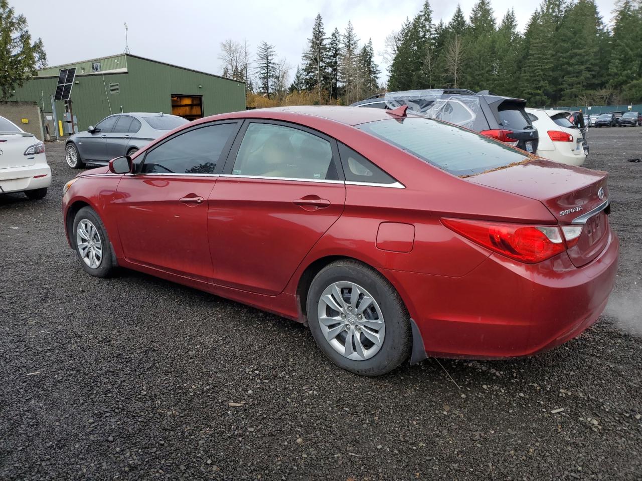 2011 Hyundai Sonata VIN 5NPEB4ACXBH239884 Copart auction photo, minor dent/scratches / mechanical damage thumbnail 2