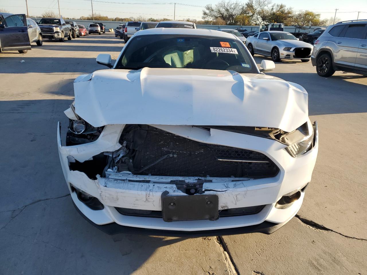 2015 Ford Mustang VIN 1FA6P8TH1F5317910 Copart auction photo, front end / rear end damage thumbnail 5