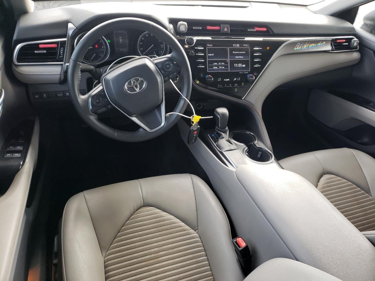 2018 Toyota Camry VIN 4T1B11HK9JU016544 Copart auction photo, side damage thumbnail 8