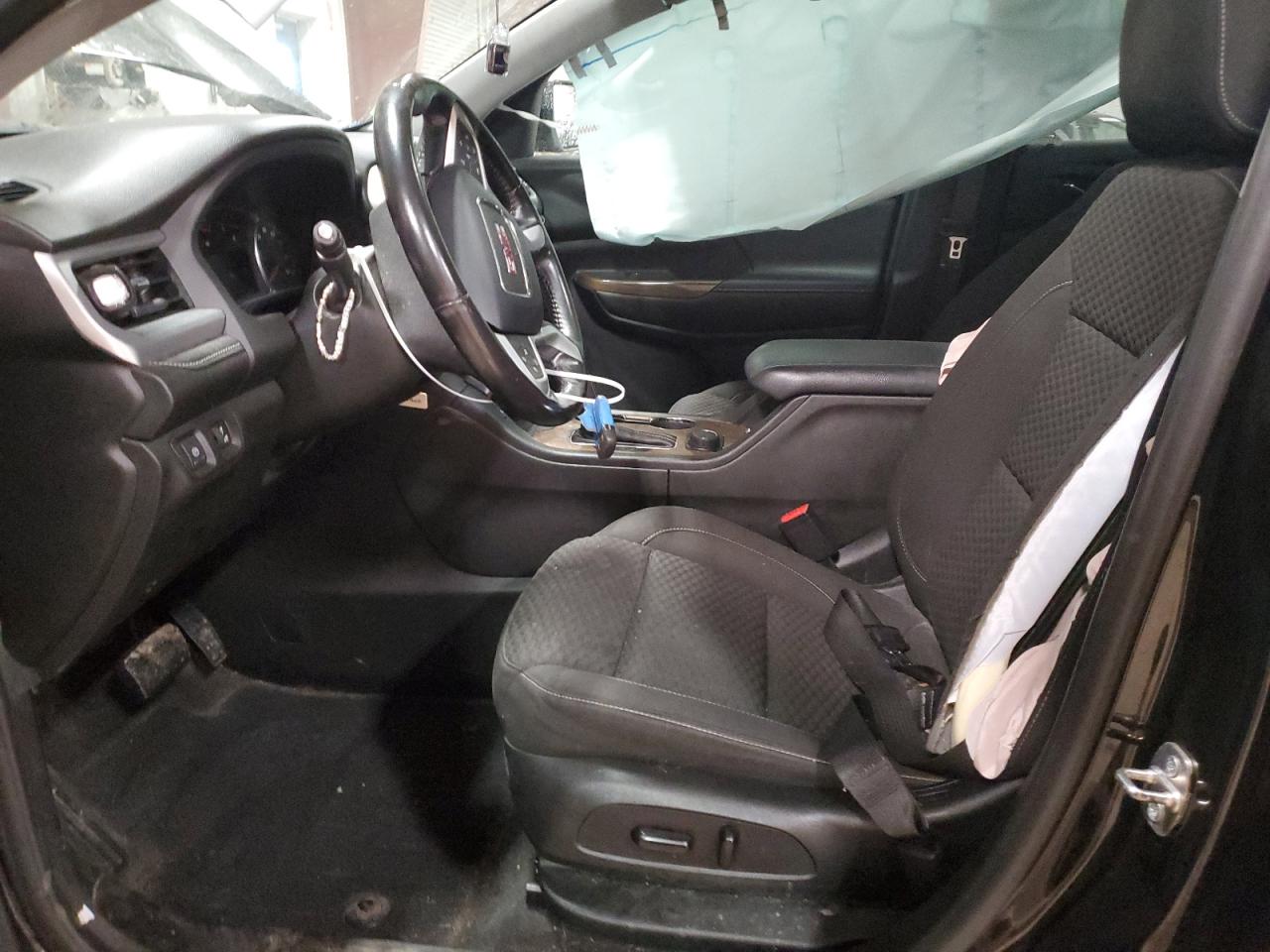 2019 GMC Acadia VIN 1GKKNSLSXKZ288423 Copart auction photo, side / front end damage thumbnail 7