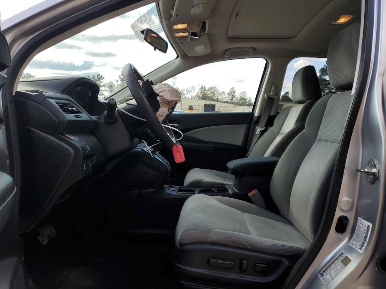 2015 Honda CR-V VIN 2HKRM4H59FH614270 Copart auction photo, front end damage thumbnail 7