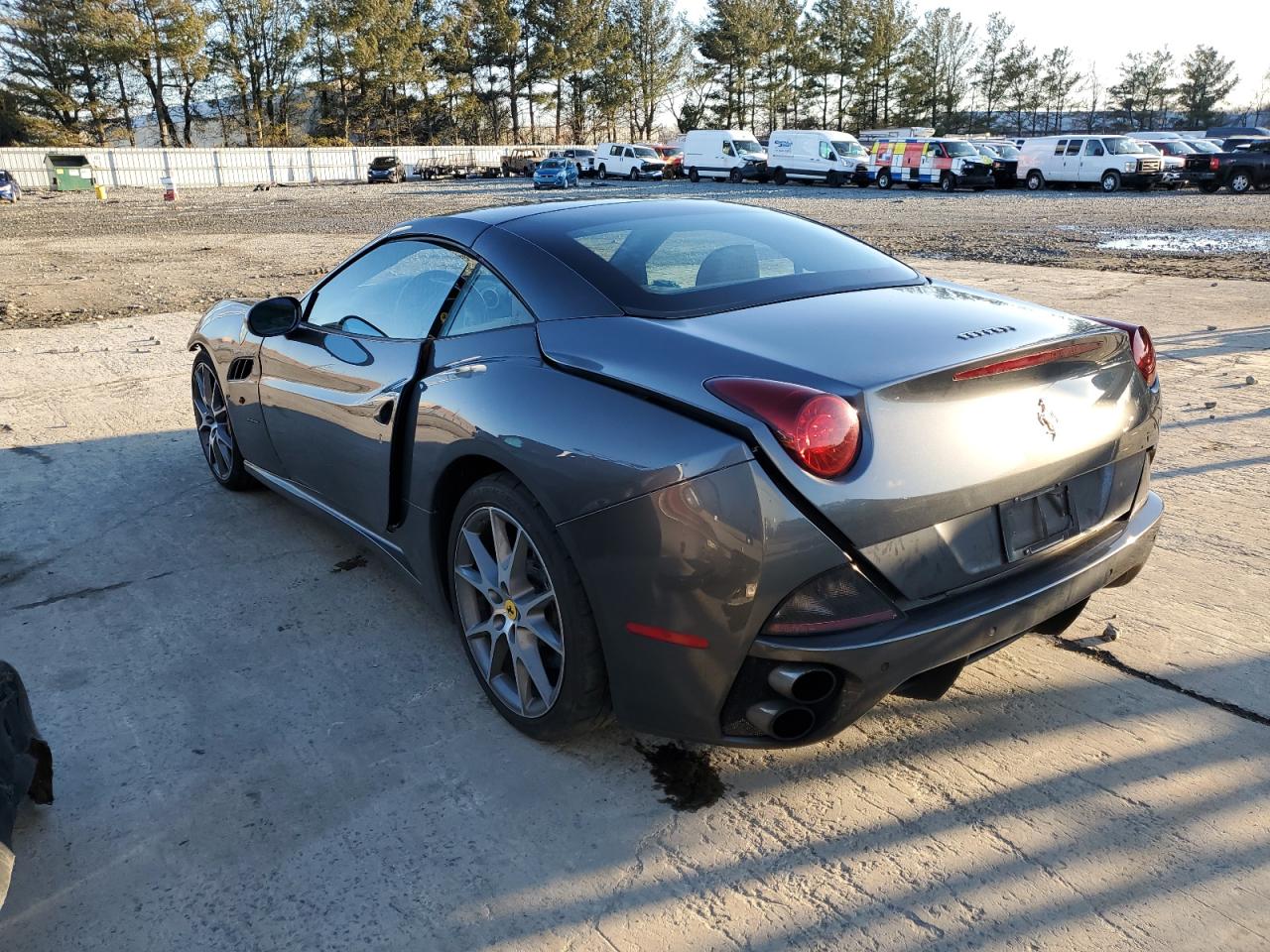 2010 Ferrari California VIN ZFF65LJA8A0168430 Copart auction photo, front end damage thumbnail 2