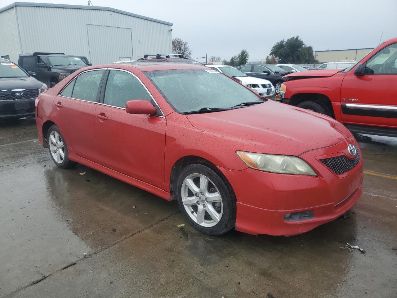 2007 Toyota Camry VIN 4T1BE46K27U100903 Copart auction photo, rear end / front end damage thumbnail 4