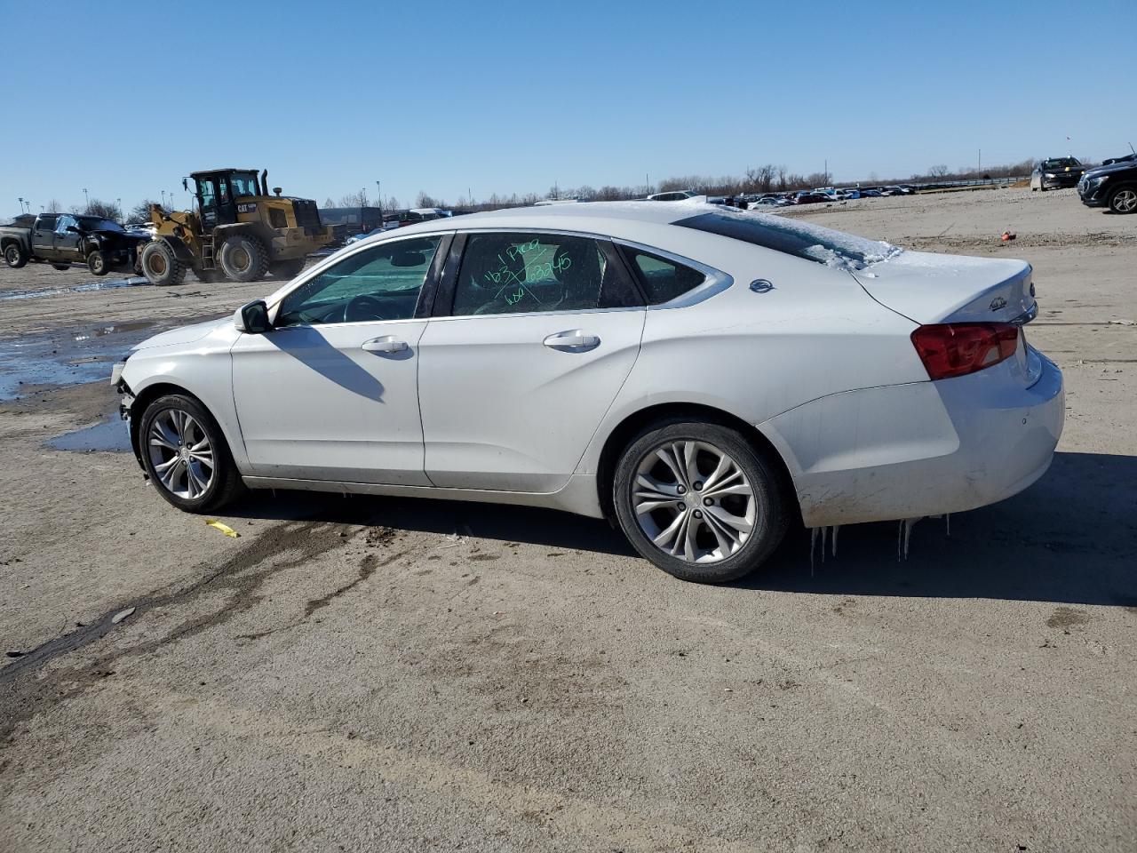2014 Chevrolet Impala VIN 2G1115SL3E9226206 Copart auction photo, front end / side damage thumbnail 2