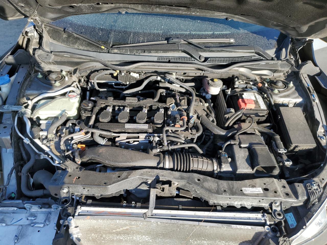 2020 Honda Civic VIN SHHFK7H44LU420496 Copart auction photo, front end damage thumbnail 11