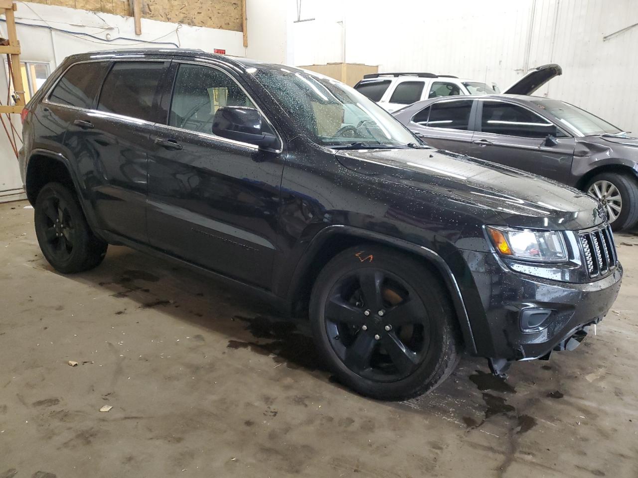 2014 Jeep Grand Cherokee VIN 1C4RJFAG5EC522910 Copart auction photo, front end / rear end damage thumbnail 4