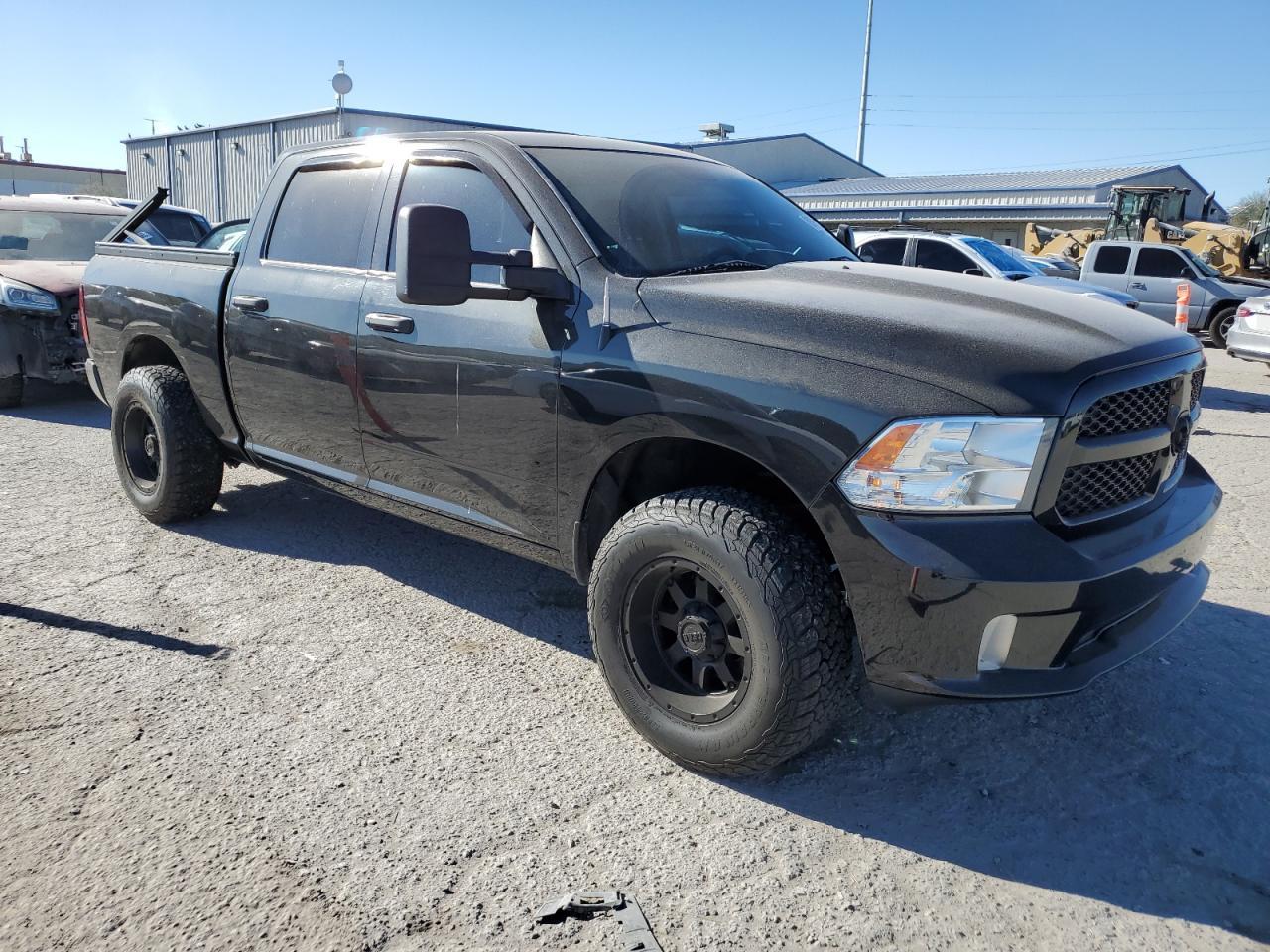 2017 RAM 1500 VIN 1C6RR6KT4HS714521 Copart auction photo, side damage thumbnail 4