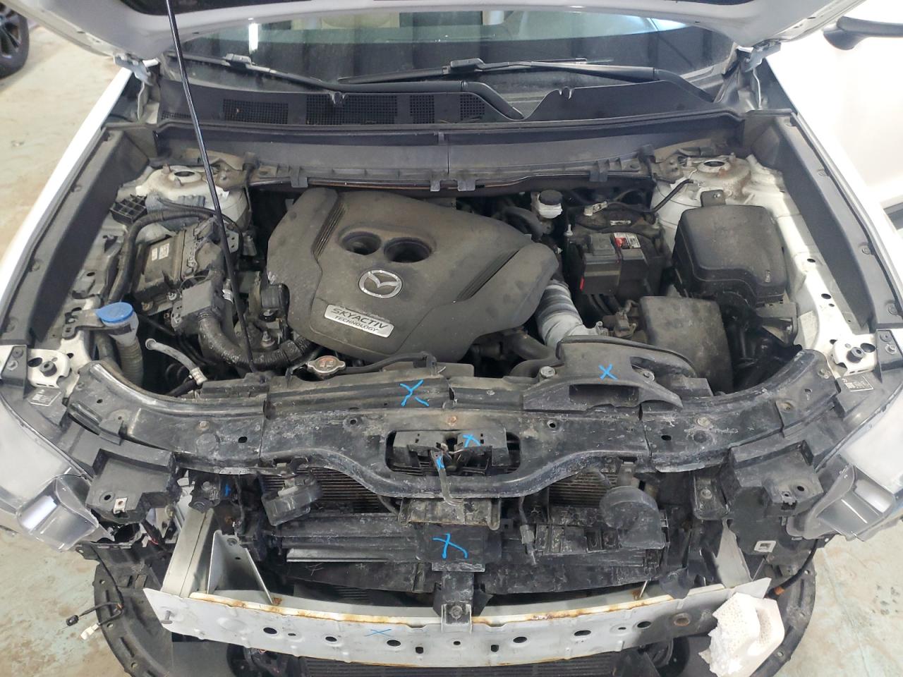 2018 Mazda CX-9 VIN JM3TCBCY0J0224637 Copart auction photo, front end / minor dent/scratches damage thumbnail 12