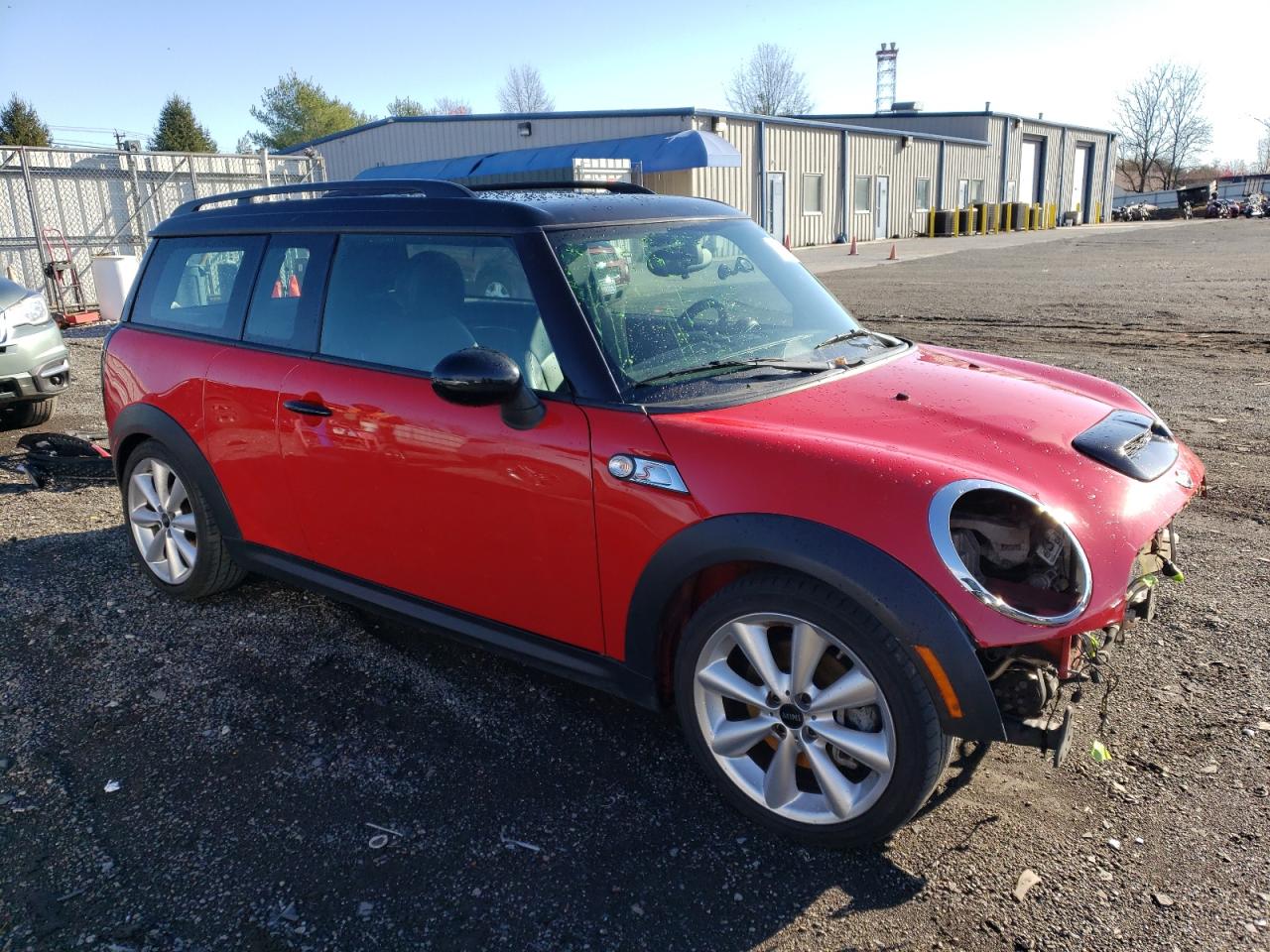 2011 MINI Cooper VIN WMWZG3C51BTY30920 Copart auction photo, front end / mechanical damage thumbnail 4
