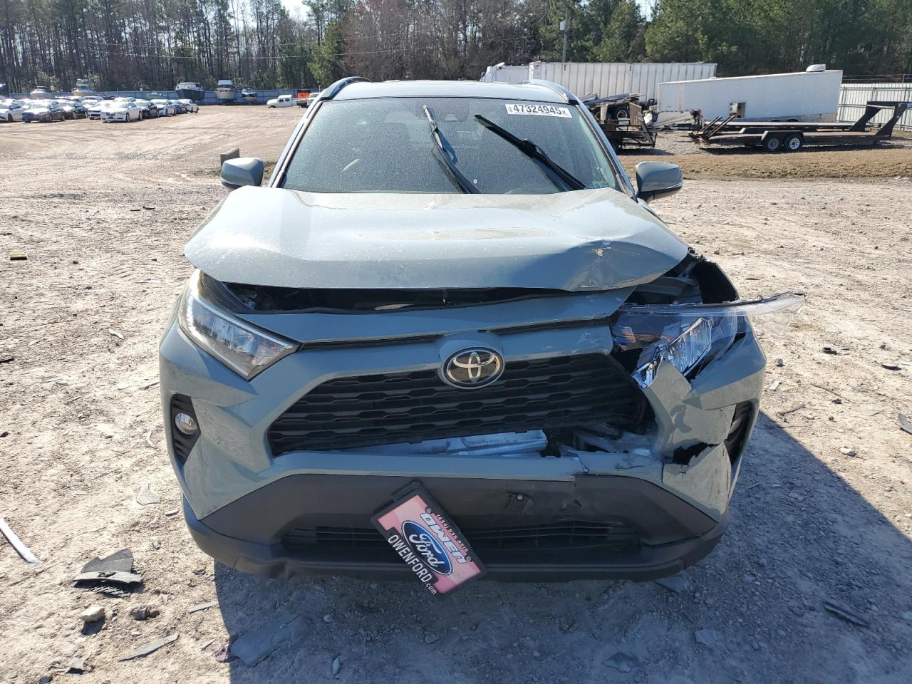 2021 Toyota RAV 4 VIN 2T3A1RFV2MW189504 Copart auction photo, front end damage thumbnail 5
