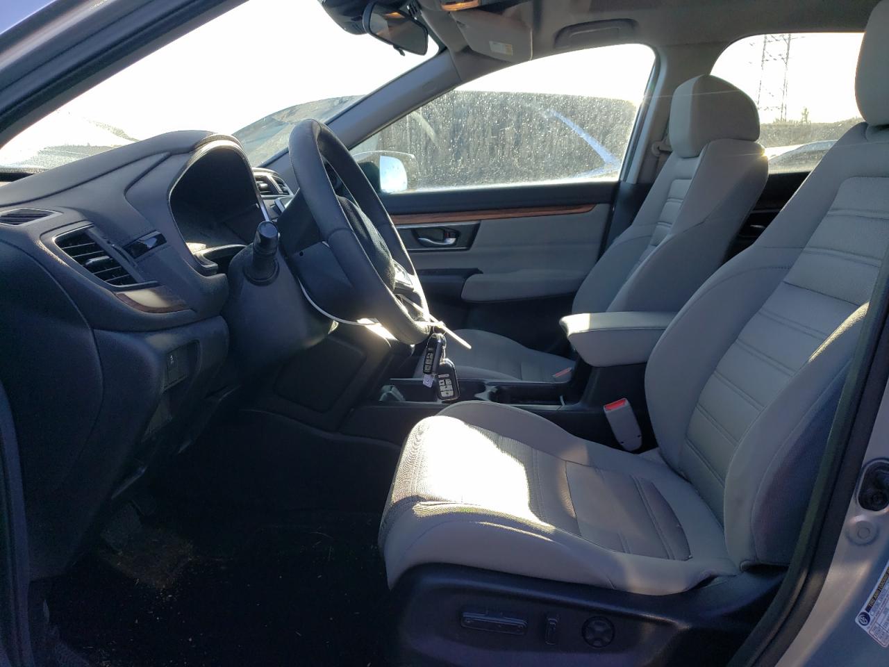 2017 Honda CR-V VIN 2HKRW2H5XHH665696 Copart auction photo, front end / hail damage thumbnail 7