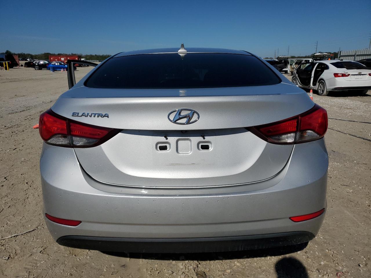 2015 Hyundai Elantra VIN 5NPDH4AE6FH554537 Copart auction photo, side damage thumbnail 6