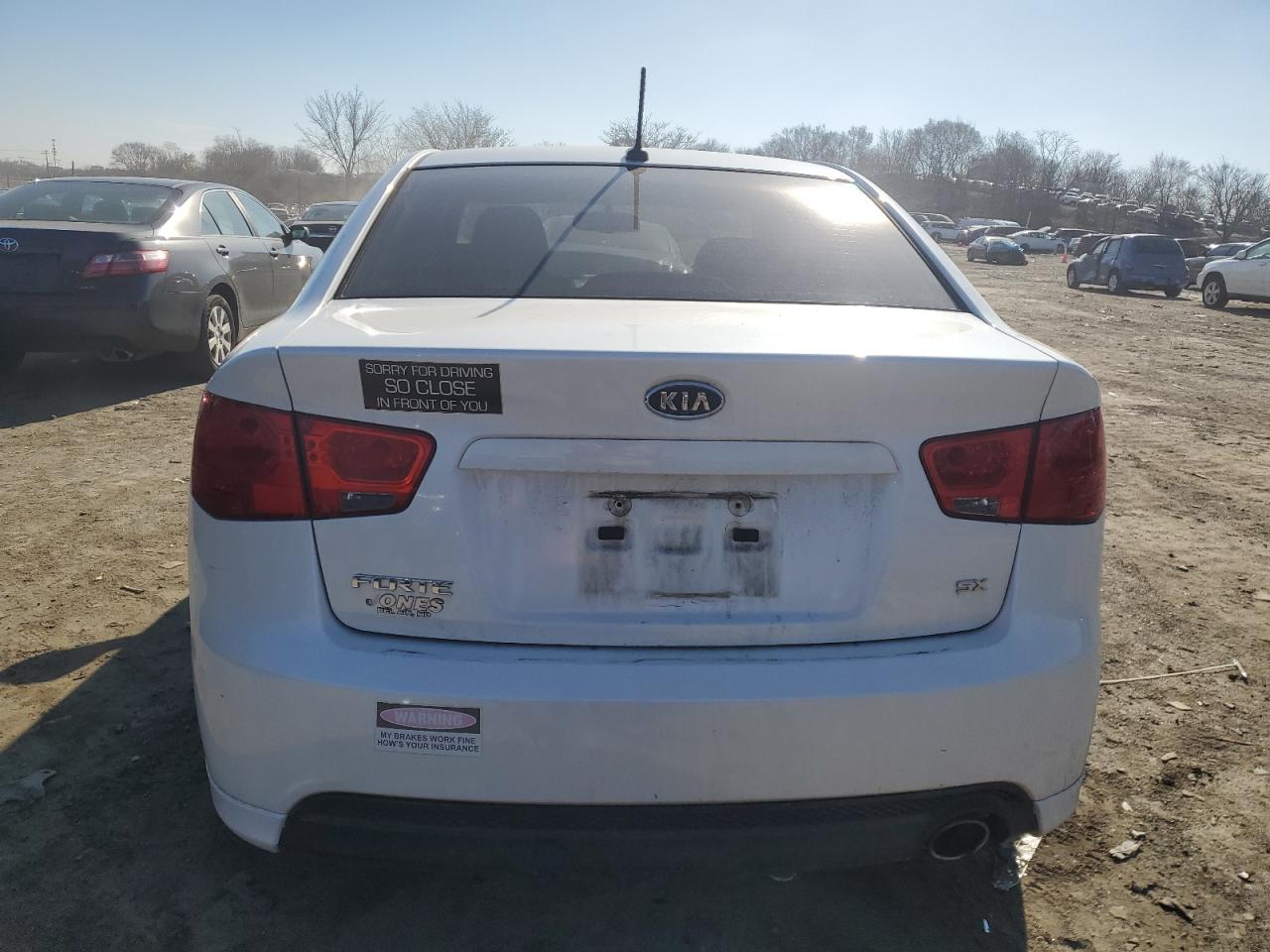 2013 KIA Forte VIN KNAFW4A39D5699241 Copart auction photo, front end / minor dent/scratches damage thumbnail 6