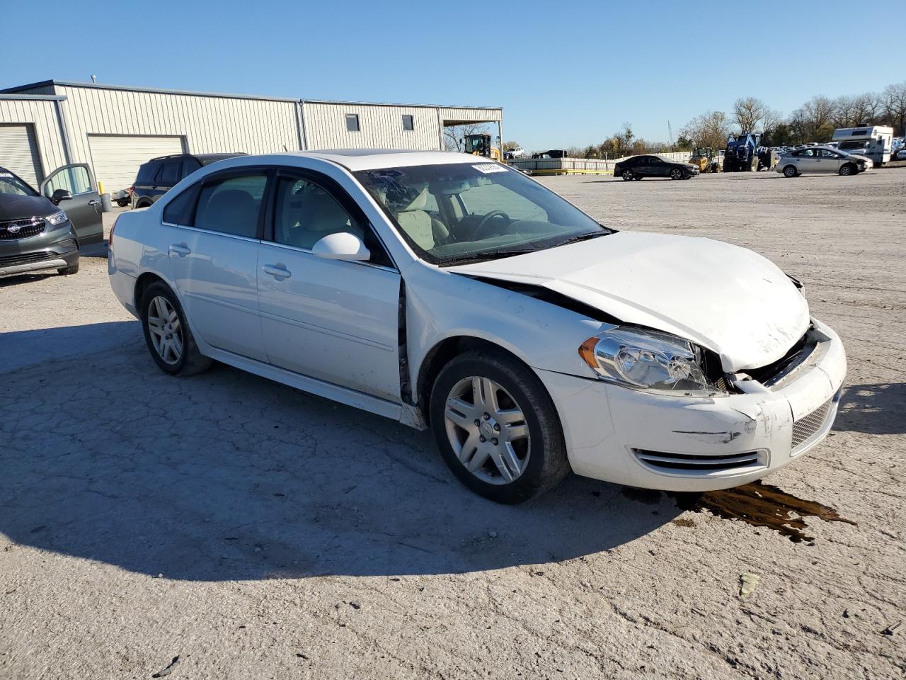 2013 Chevrolet Impala VIN 2G1WG5E36D1137405 Copart auction photo, front end / mechanical damage thumbnail 4