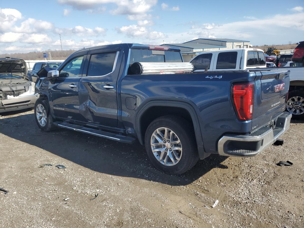 2019 GMC Sierra VIN 1GTU9DED2KZ174533 Copart auction photo, front end / side damage thumbnail 2