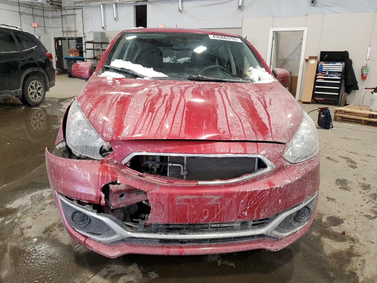 2020 Mitsubishi Mirage VIN ML32A3HJ9LH002116 Copart auction photo, front end / minor dent/scratches damage thumbnail 5
