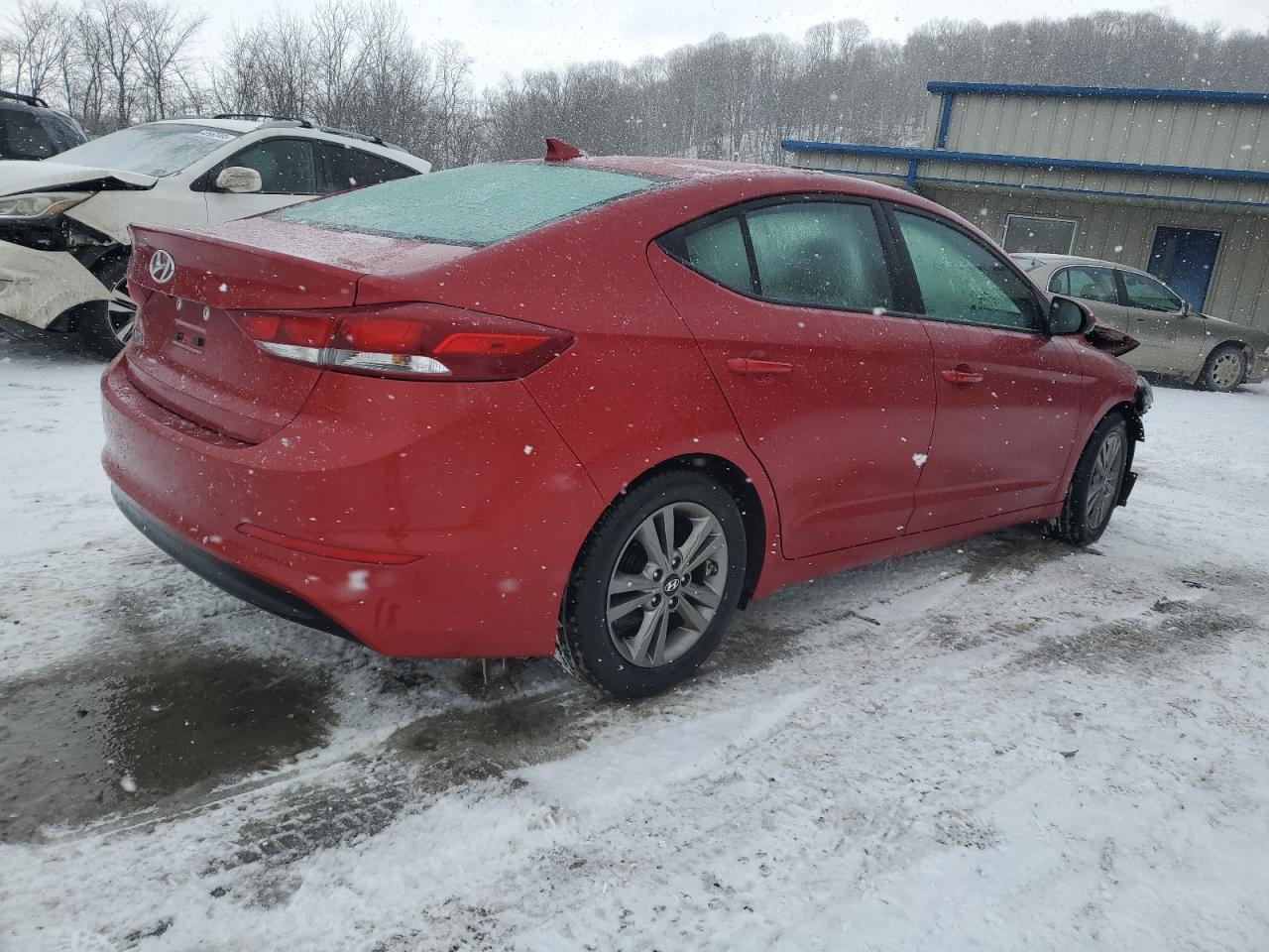 2017 Hyundai Elantra VIN 5NPD84LF9HH210712 Copart auction photo, front end damage thumbnail 3