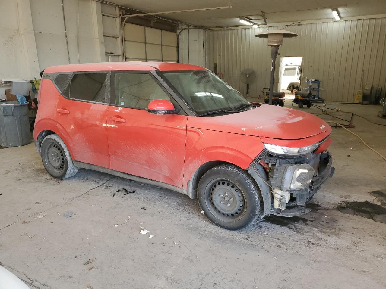 2022 KIA Soul VIN KNDJ23AU9N7174259 Copart auction photo, front end damage thumbnail 4