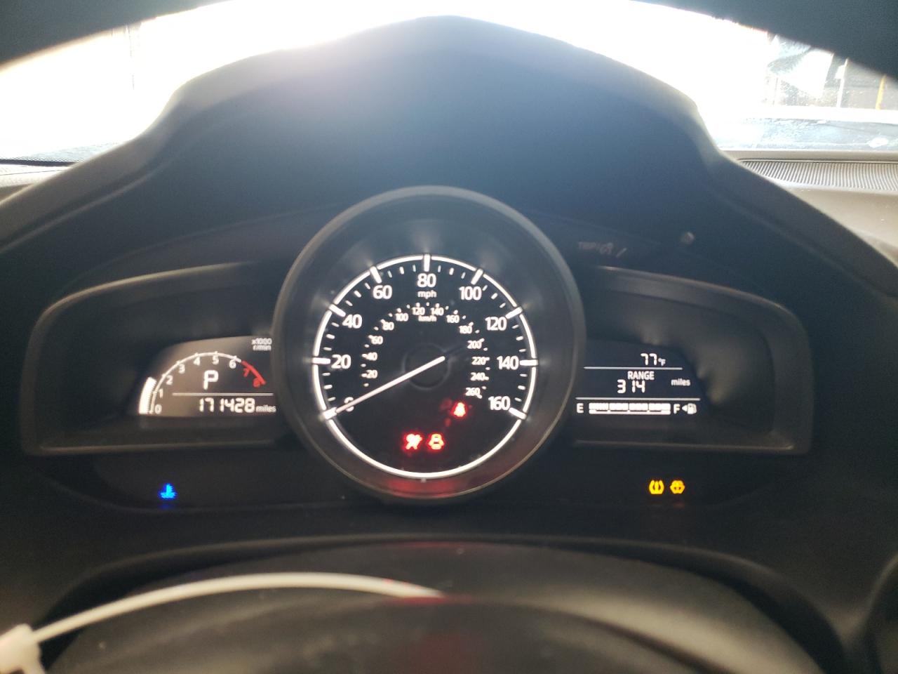 2017 Mazda 3 VIN 3MZBN1U77HM137031 Copart auction photo, front end / rear end damage thumbnail 9