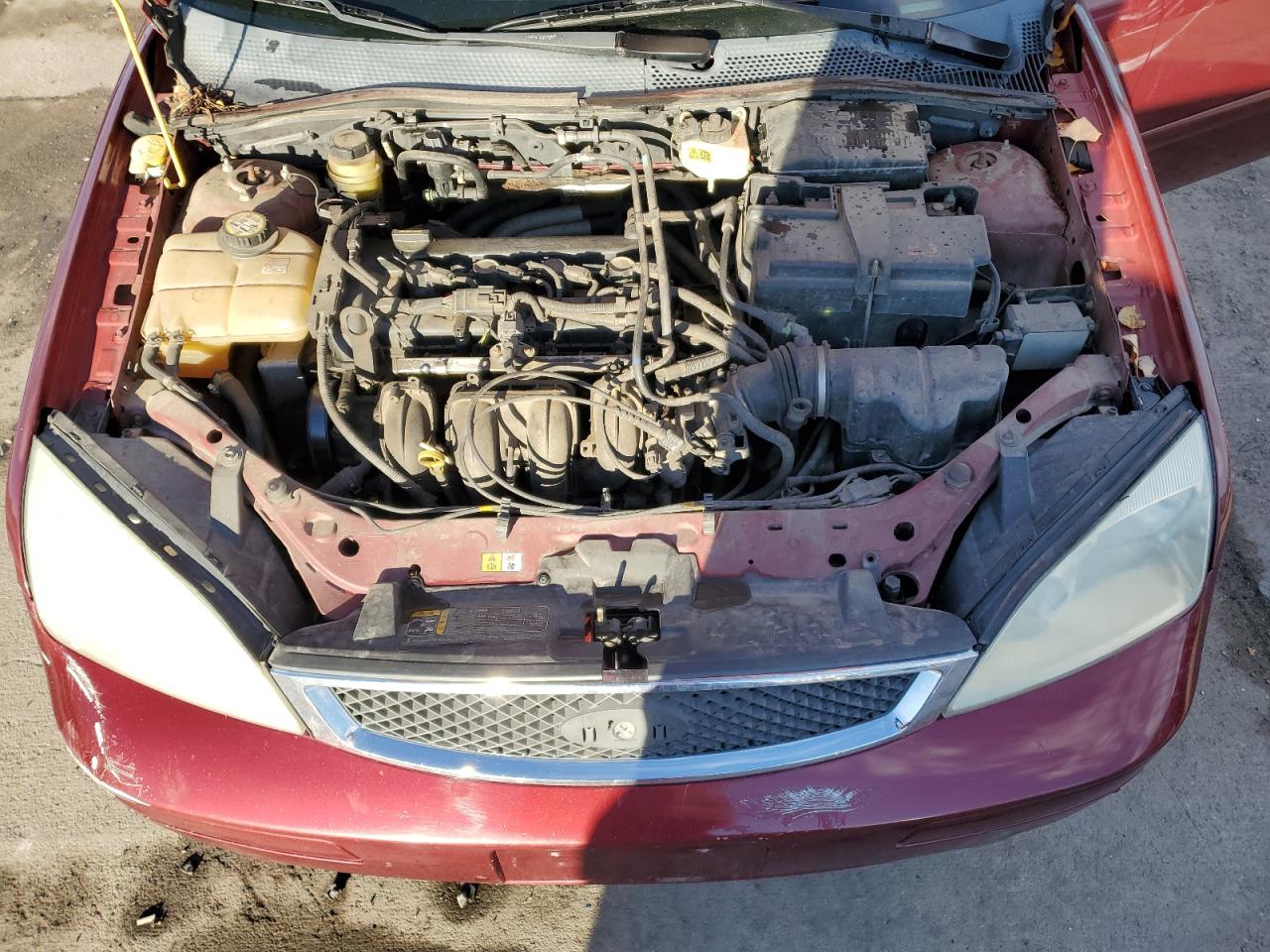 2006 Ford Focus VIN 1FAFP34N46W120201 Copart auction photo, front end / minor dent/scratches damage thumbnail 11