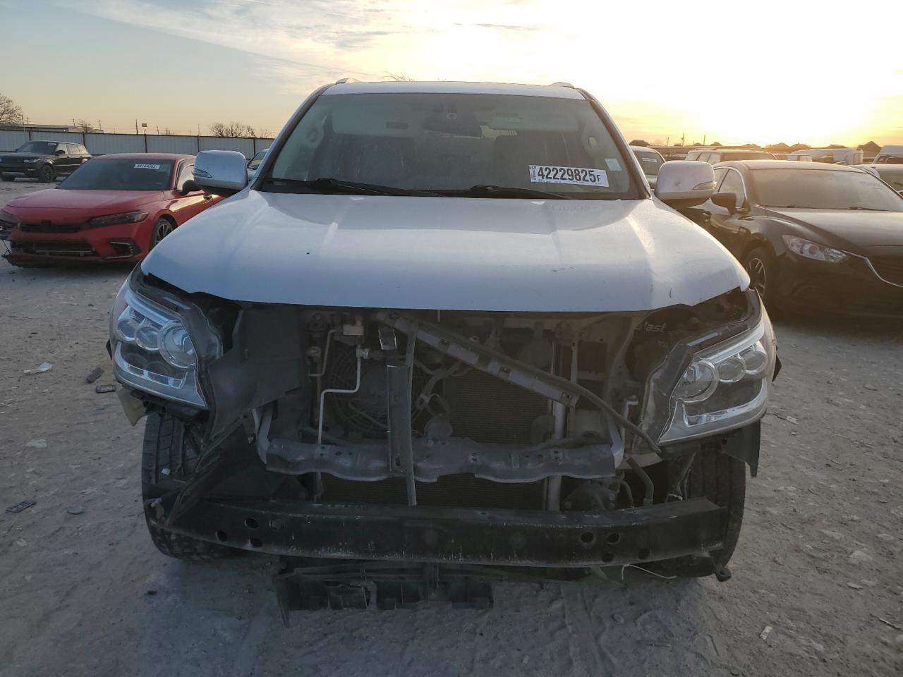 2016 Lexus GX VIN JTJJM7FX3G5135778 Copart auction photo, front end damage thumbnail 5