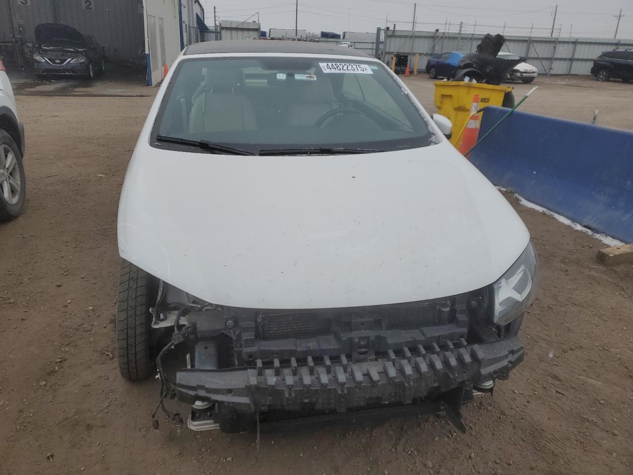 2014 Volkswagen Eos VIN WVWBW8AH9EV005699 Copart auction photo, front end damage thumbnail 5