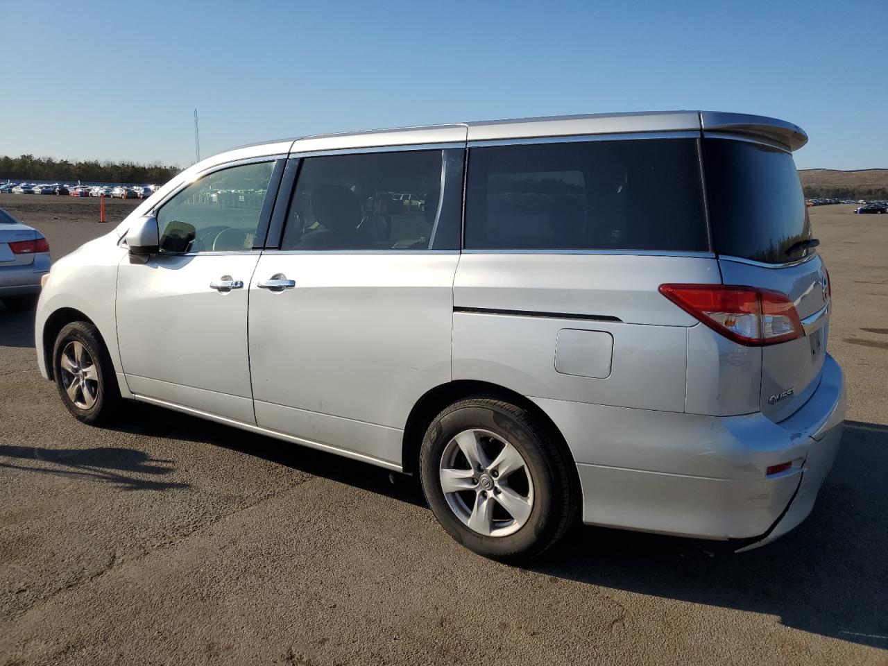 2014 Nissan Quest VIN JN8AE2KP8E9100270 Copart auction photo, rear end / minor dent/scratches damage thumbnail 2