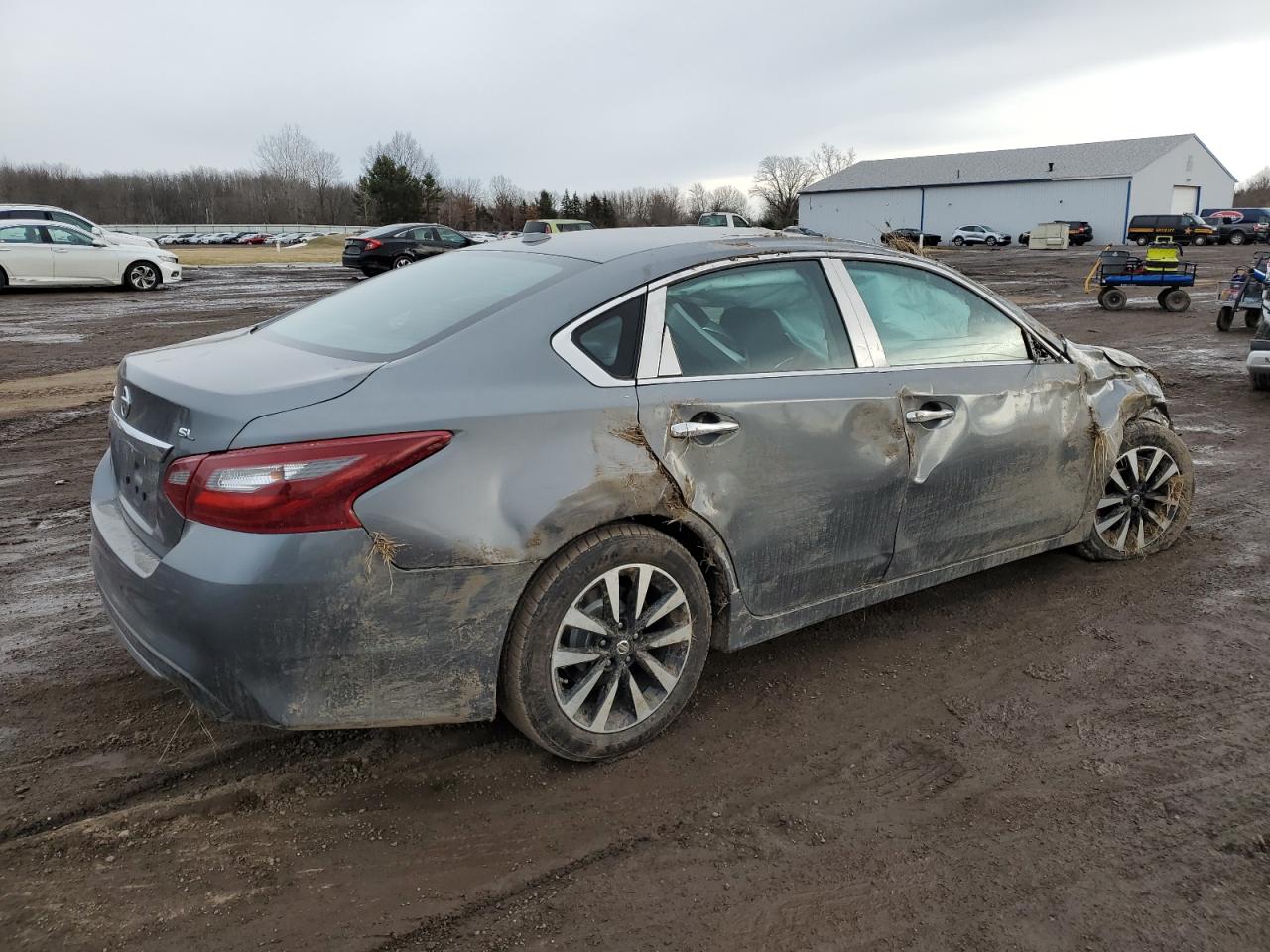 2018 Nissan Altima VIN 1N4AL3AP3JC130935 Copart auction photo, rollover damage thumbnail 3