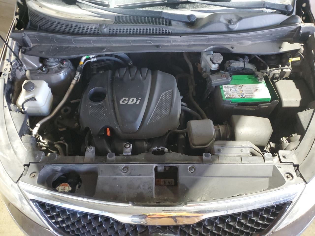 2014 KIA Sportage VIN KNDPBCAC3E7629432 Copart auction photo, side / undercarriage damage thumbnail 12