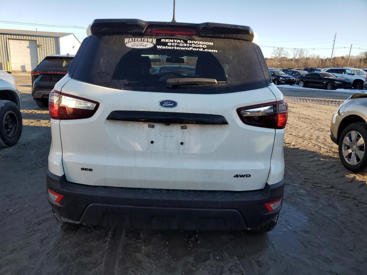 2022 Ford EcoSport VIN MAJ6S3JLXNC471065 Copart auction photo, side damage thumbnail 6