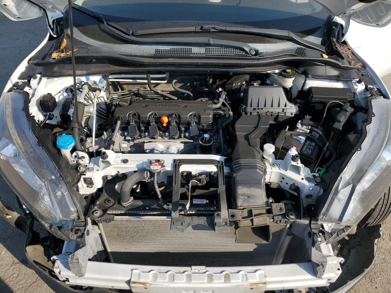 2018 Honda HR-V VIN 3CZRU6H76JM707726 Copart auction photo, side / front end damage thumbnail 12