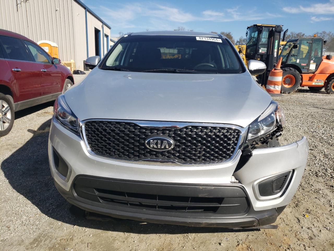 2018 KIA Sorento VIN 5XYPG4A39JG411984 Copart auction photo, all over damage thumbnail 5