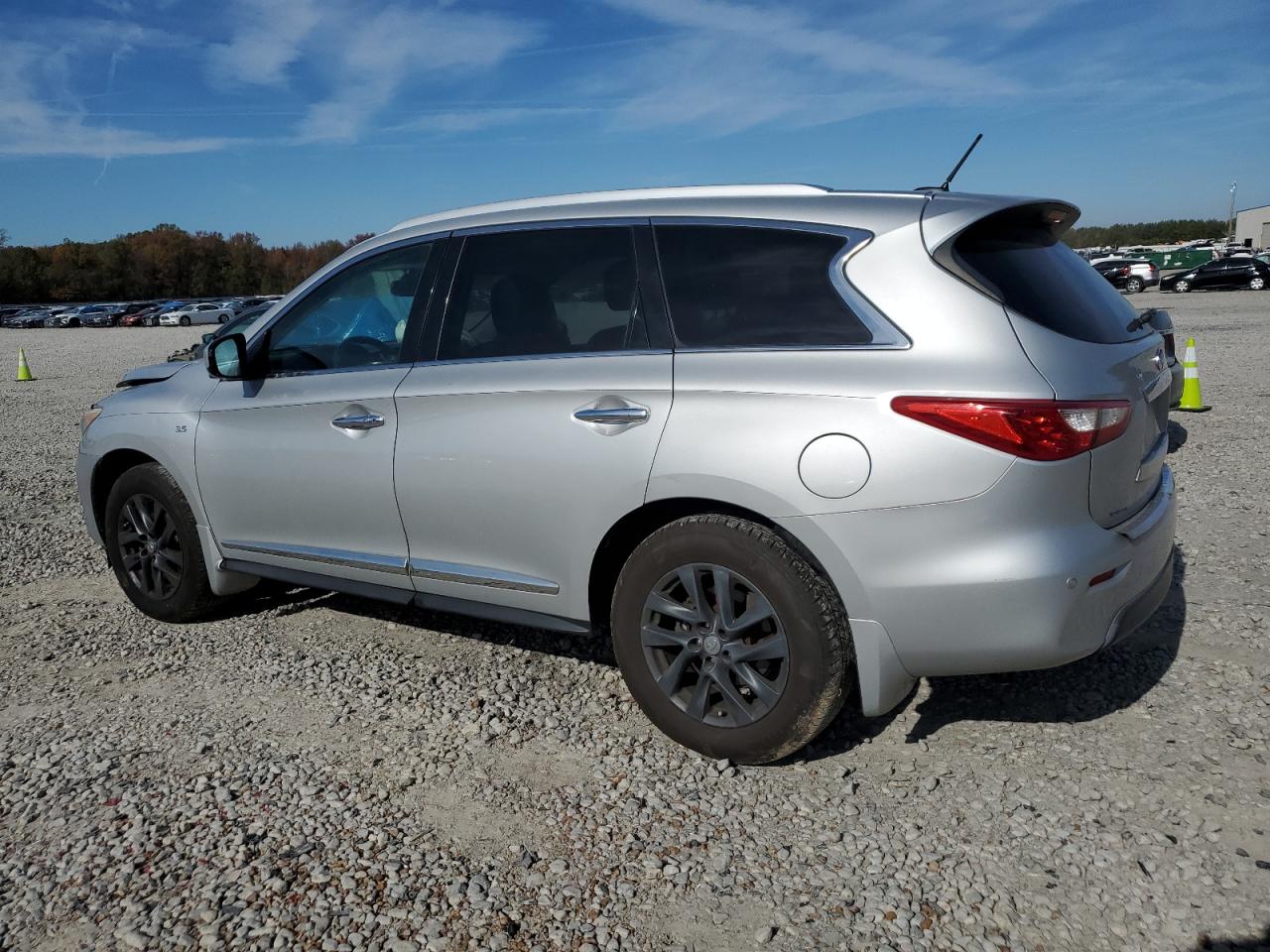 2015 Infiniti QX60 VIN 5N1AL0MM6FC514687 Copart auction photo, front end damage thumbnail 2