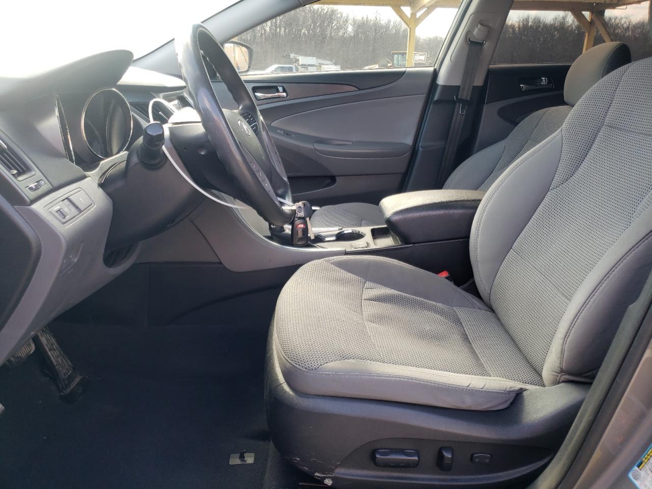 2013 Hyundai Sonata VIN 5NPEB4AC7DH716953 Copart auction photo, side / front end damage thumbnail 7