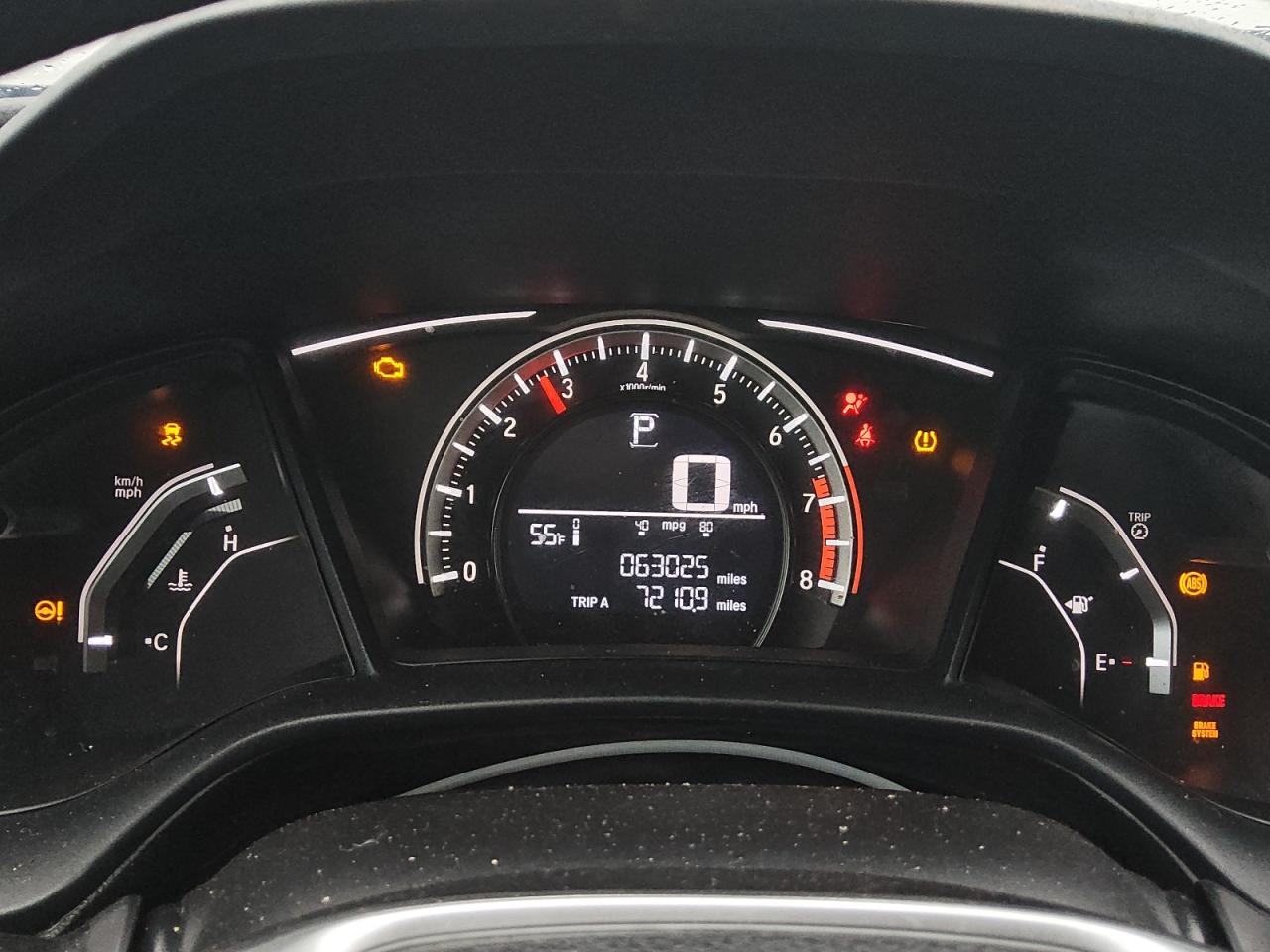 2018 Honda Civic VIN 2HGFC2F54JH604939 Copart auction photo, front end damage thumbnail 9