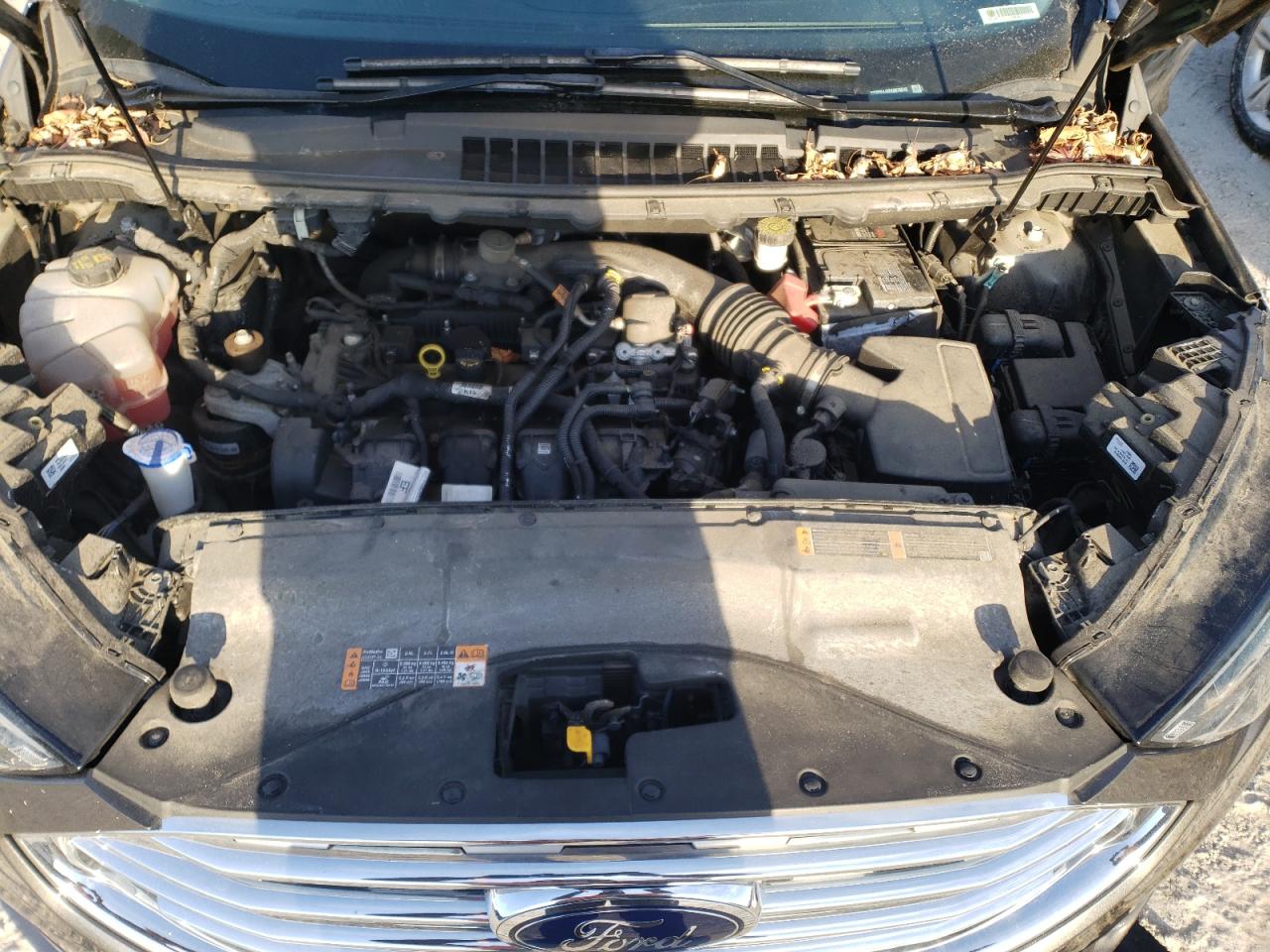 2019 Ford Edge VIN 2FMPK4J92KBB78518 Copart auction photo, front end / undercarriage damage thumbnail 12