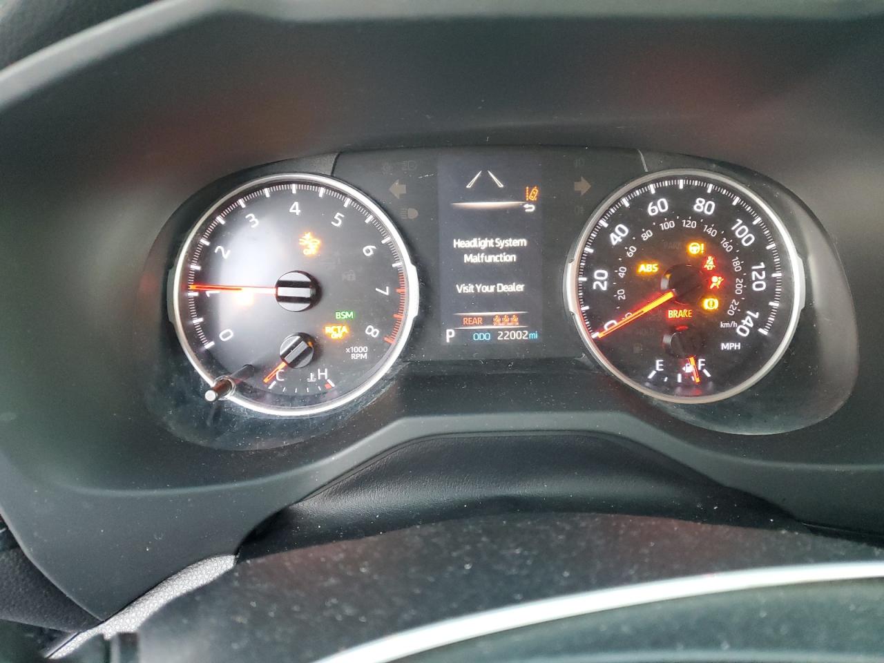 2019 Toyota RAV 4 VIN JTMG1RFV4KD518577 Copart auction photo, front end damage thumbnail 9