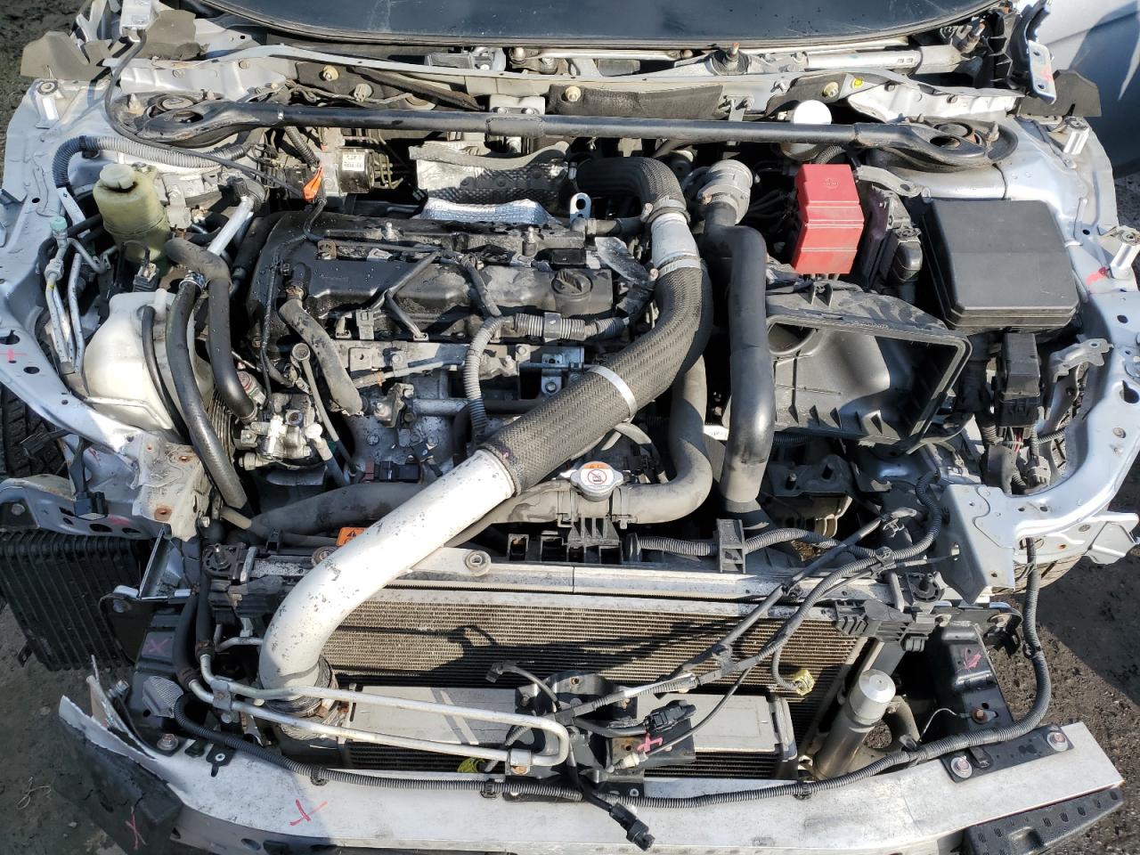 2014 Mitsubishi Lancer Evolution VIN JA32W8FVXEU000210 Copart auction photo, front end / side damage thumbnail 11