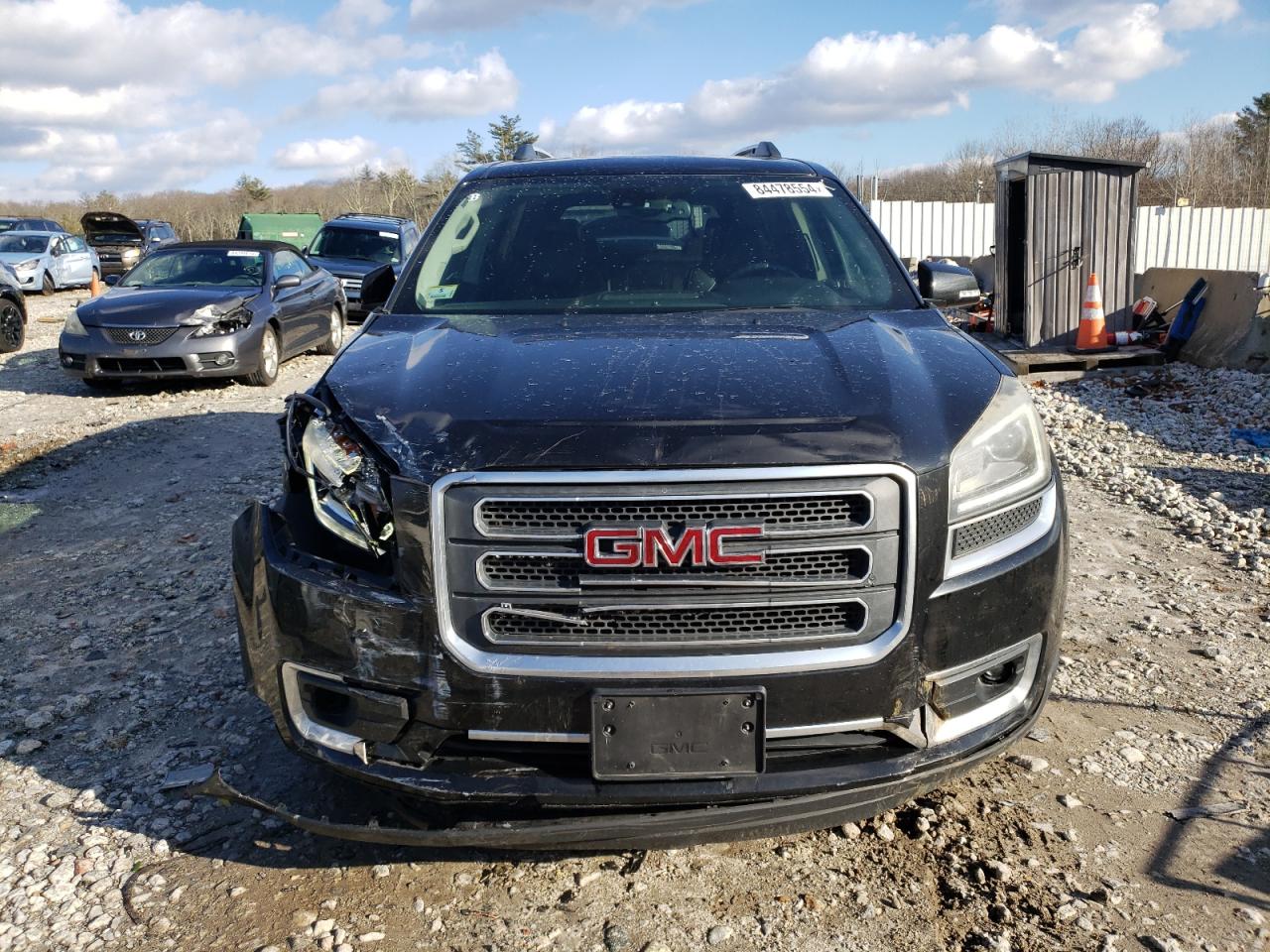2016 GMC Acadia VIN 1GKKVRKD7GJ185932 Copart auction photo, front end / rear end damage thumbnail 5