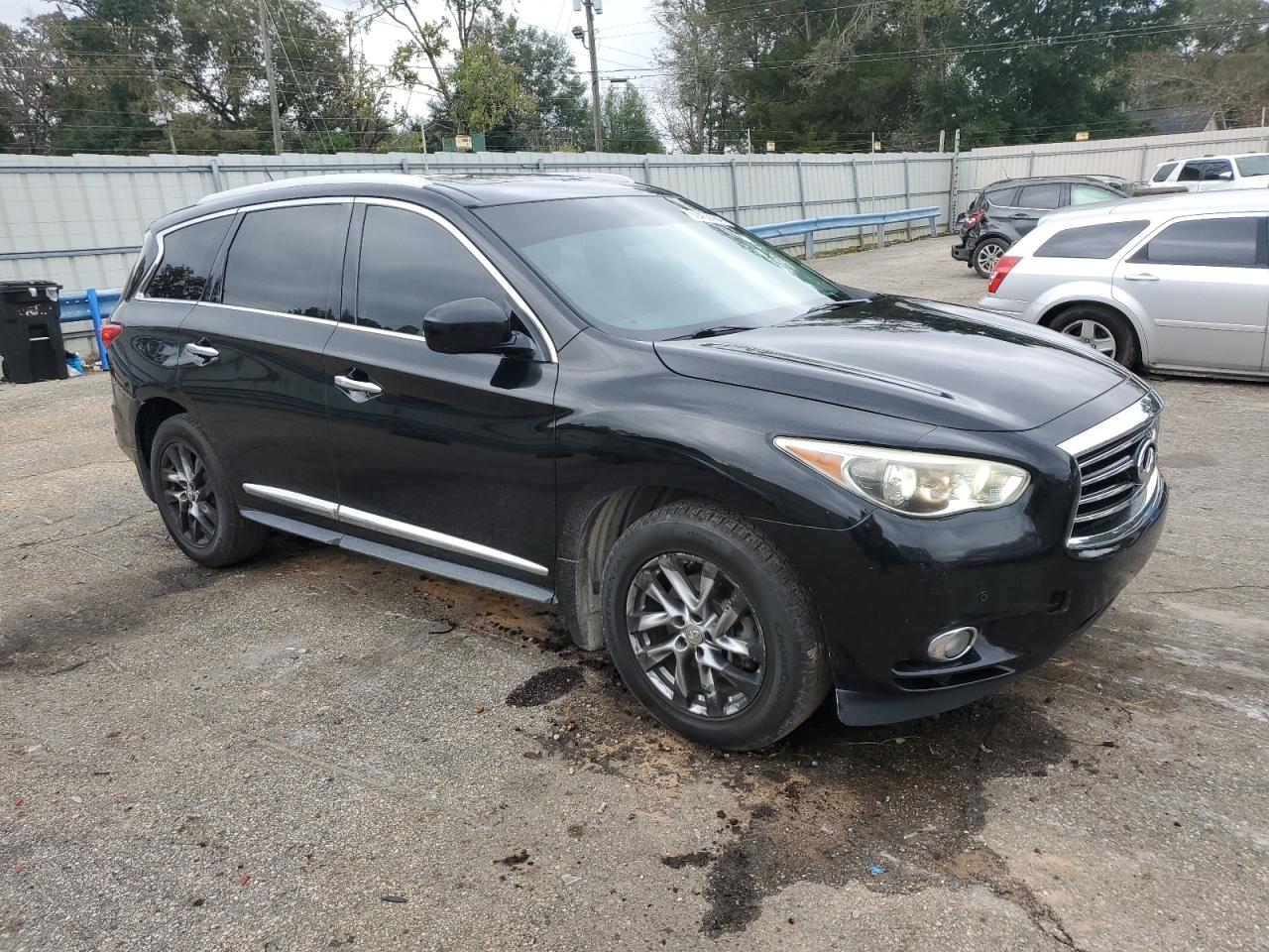 2013 Infiniti JX VIN 5N1AL0MN5DC306743 Copart auction photo, frame damage / rear end damage thumbnail 4