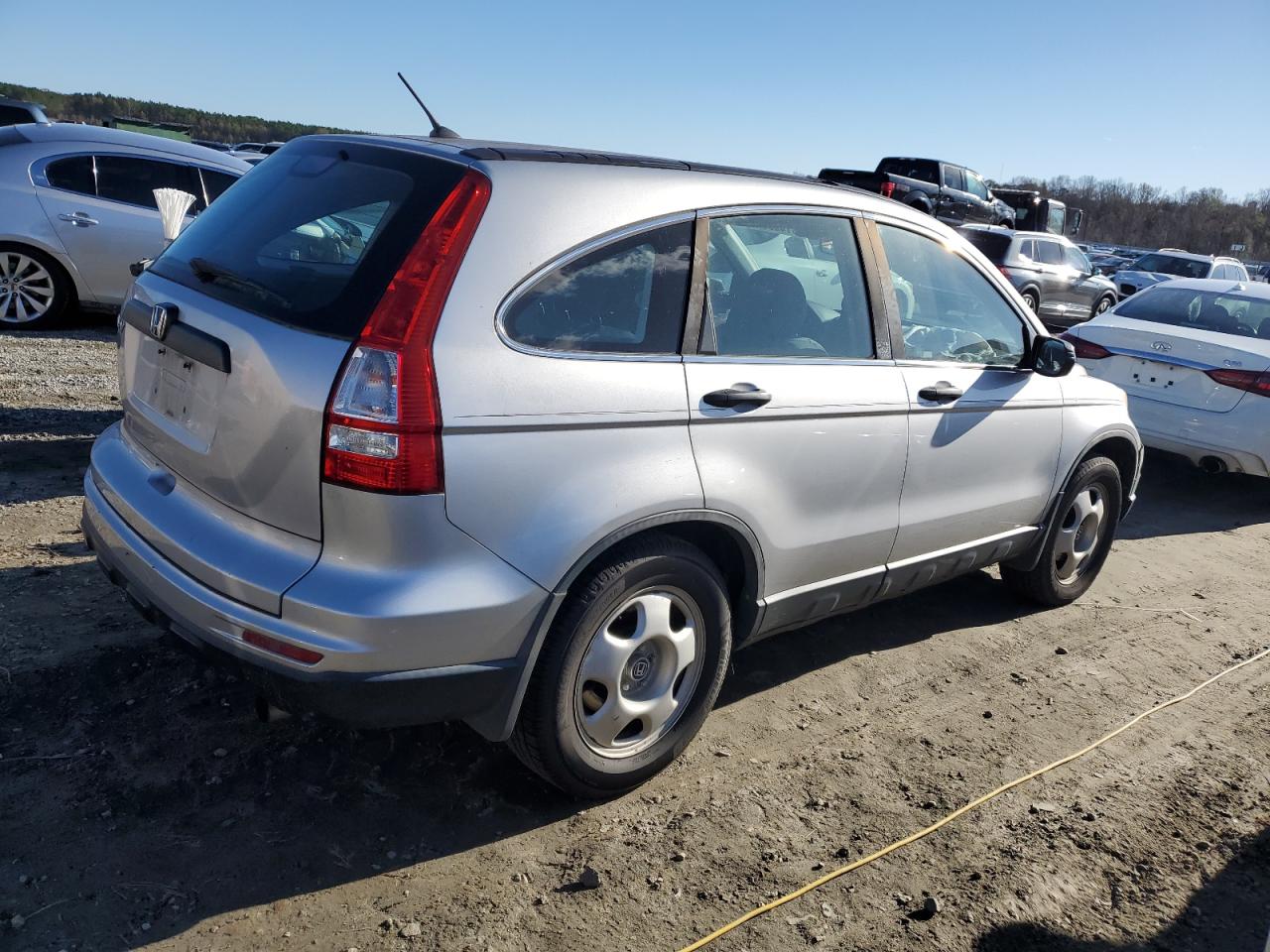 2010 Honda CR-V VIN 5J6RE3H3XAL028553 Copart auction photo, front end damage thumbnail 3