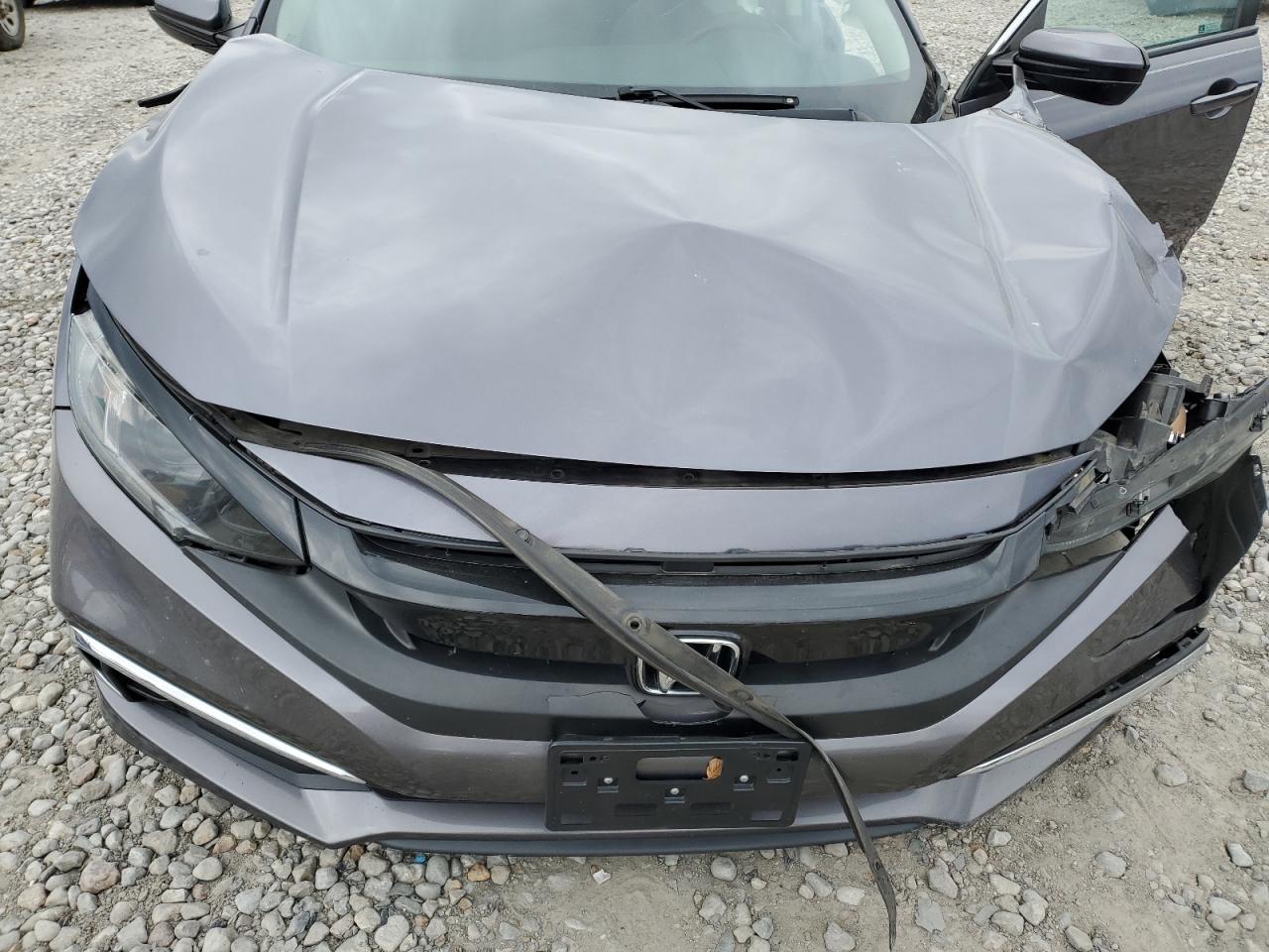 2019 Honda Civic VIN 19XFC2F6XKE038922 Copart auction photo, all over damage thumbnail 12