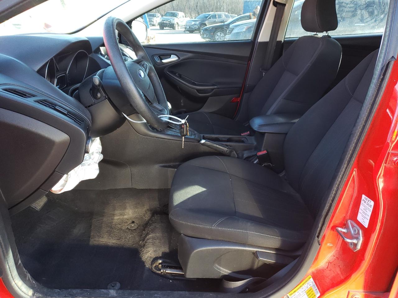 2016 Ford Focus VIN 1FADP3K21GL338762 Copart auction photo, front end / hail damage thumbnail 7
