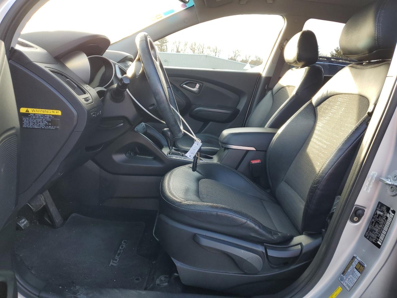 2013 Hyundai Tucson VIN KM8JUCAC5DU618248 Copart auction photo, front end / side damage thumbnail 7