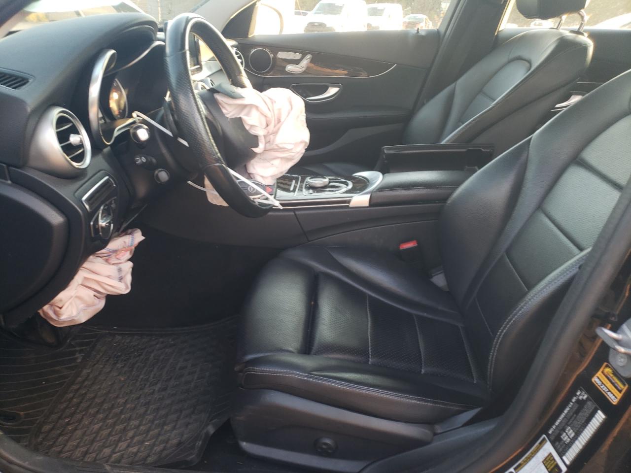 2017 Mercedes-Benz C-klasse VIN 55SWF4KB5HU228571 Copart auction photo, front end damage thumbnail 7