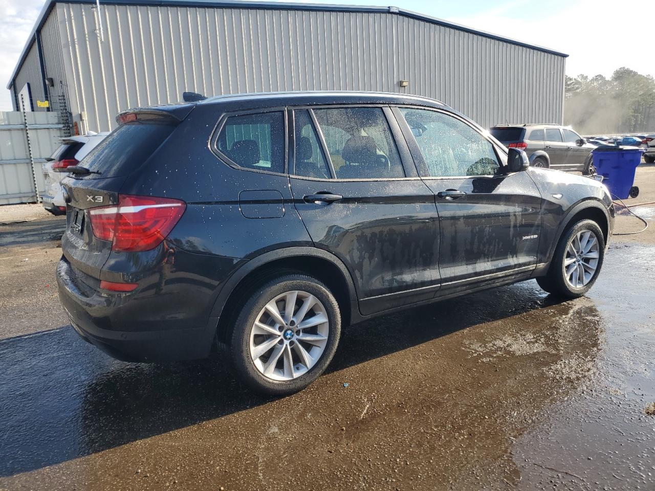 2017 BMW X3 VIN 5UXWX9C59H0T04178 Copart auction photo, front end damage thumbnail 3